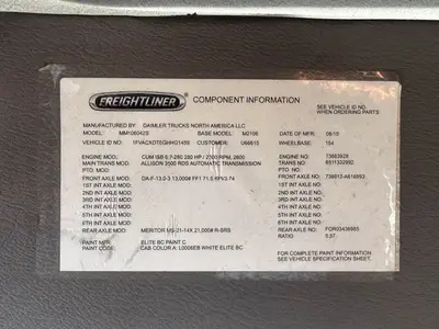 Used 2016 FREIGHTLINER M2 106 Tractors & Trailers Florida US | Truck and Van Outlet #1506272