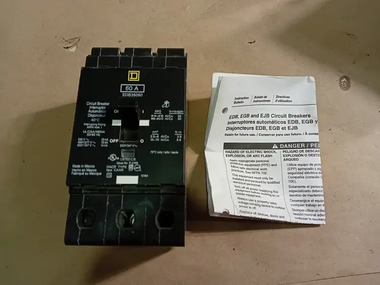New | in-Stock SQUARE D EDB36060 Switchgears British Columbia CA | Lenmark #239601