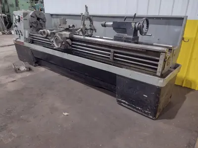 17" x 108" CLAUSING COLCHESTER MODEL #17 ENGINE LATHE, 3.25" HOLE: STOCK #22567