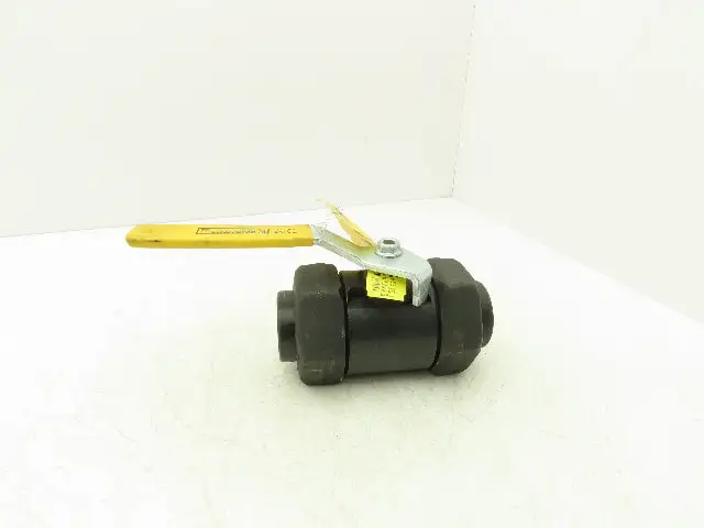 Apollo 73-407-01 Ball Valve Double Union 1-1/2" FNPT Threaded x Socket Weld End