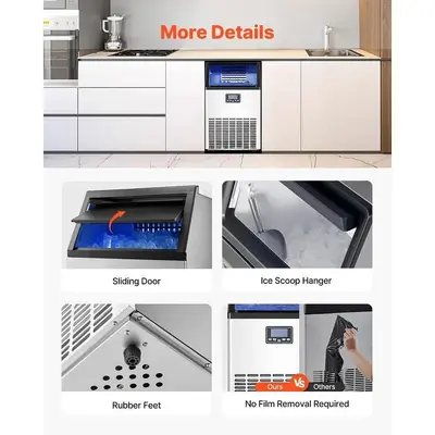 100 LBS ICE CUBE MACHINE