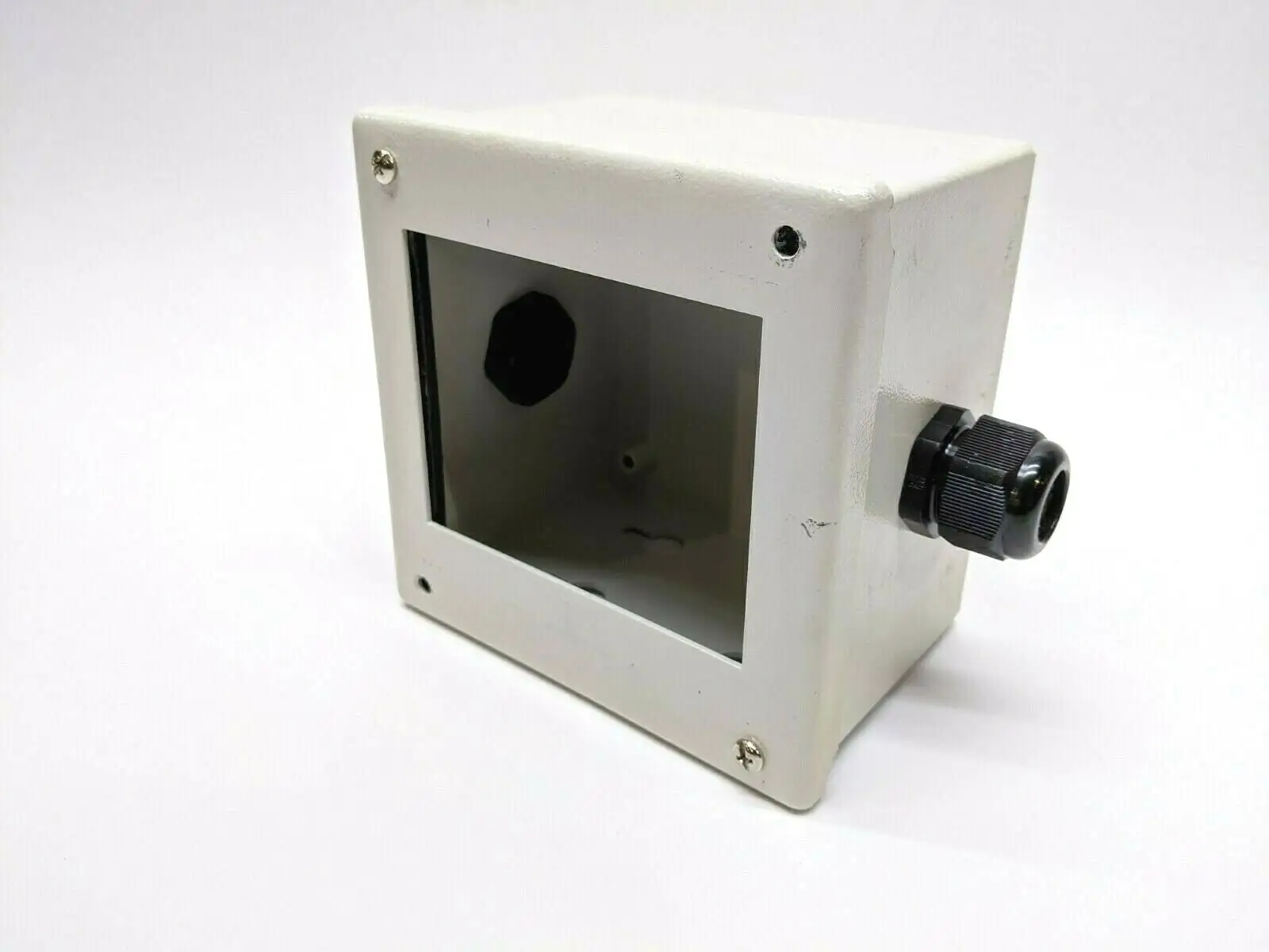 Used Hammond 6” x 6” x 4” Inch Electrical Enclosure Electrical Boxes Michigan US | Maverick Industrial Sales #1400960