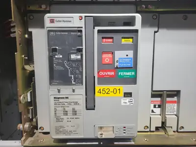 Low Voltage PDC / Switchgear Section, (1) 4000A, (5) 1200A Magnum DS Breakers, 600V 3PH
