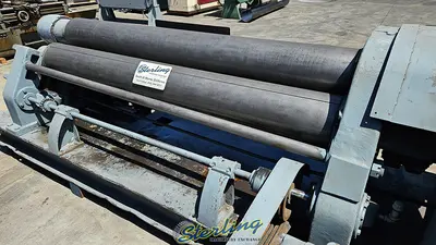 Used WEBB 9L-1208 Plate Bending Rolls including Pinch California US | Sterling Machinery Exchange #1467065