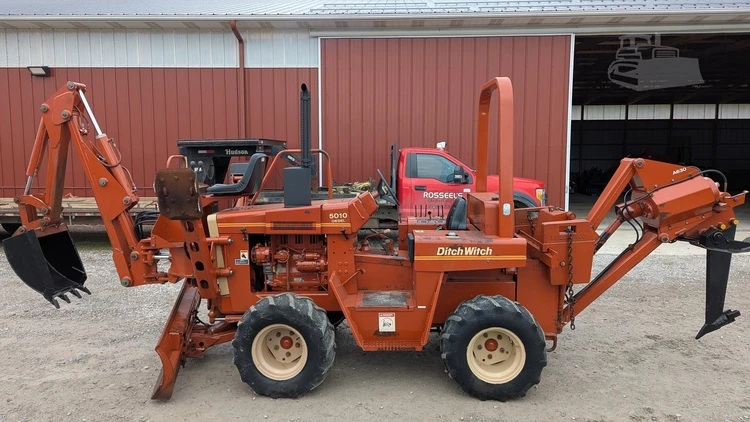 Used 1987 DITCH WITCH 5010DD Trenchers | Rosseel's Equipment Inc #720520