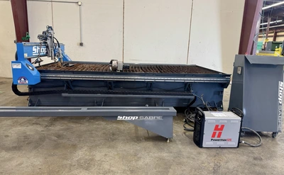 Used 2024 SHOPSABRE SHOPMASTER PRO 10 PLASM CUTTER Plasma Cutters Illinois US | Revelation Machinery #1352593