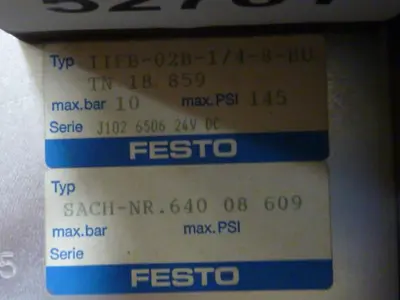 USED FESTO IFB8-02