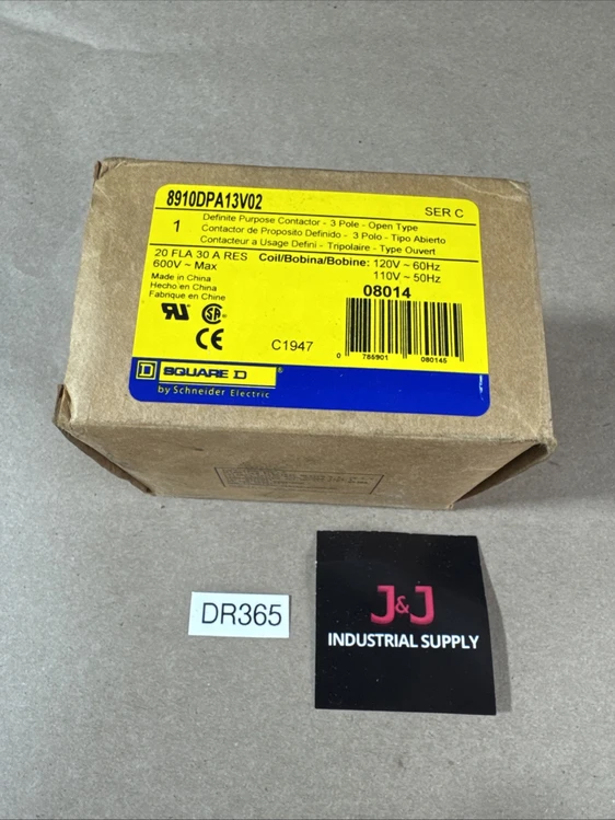 New | in-Stock Square D 8910DPA13V02 Contact Blocks | J&J Industrial Supply #544878