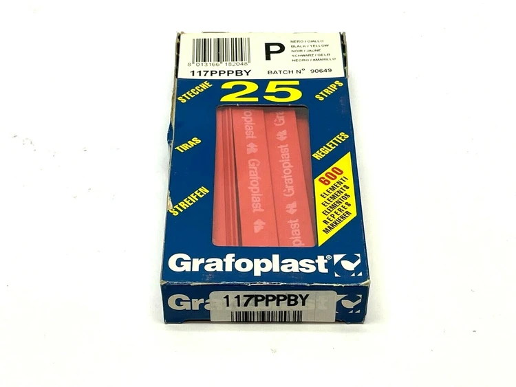 New | in-Stock Grafoplast 117PPPBY Blank Label Michigan US | Maverick Industrial Sales #1401519