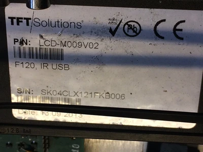 USED CINCINNATI ACRAMATIC A2100-+TFT SOLUTIONS LCD-M009V02