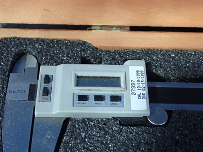 Used STARRETT 721 Vernier Calipers Ohio US | HGR 24 #1233352