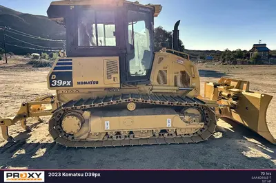 Used 2024 KOMATSU D39PX-24 Bulldozers California US | Proxy Equipment #1383669