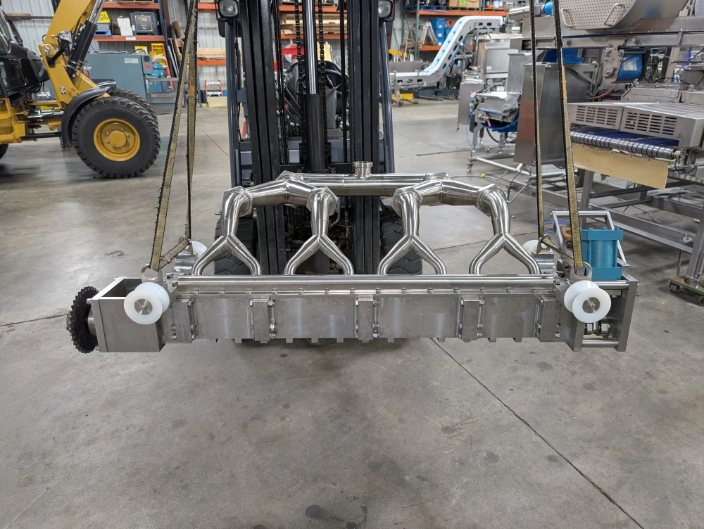 R and D CNC Machining 14-Lane Jam Depositor