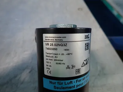 New | in-Stock KROM SCHRODER VR25.02NQ3Z Solenoid Valves Ohio US | HGR 24 #914455