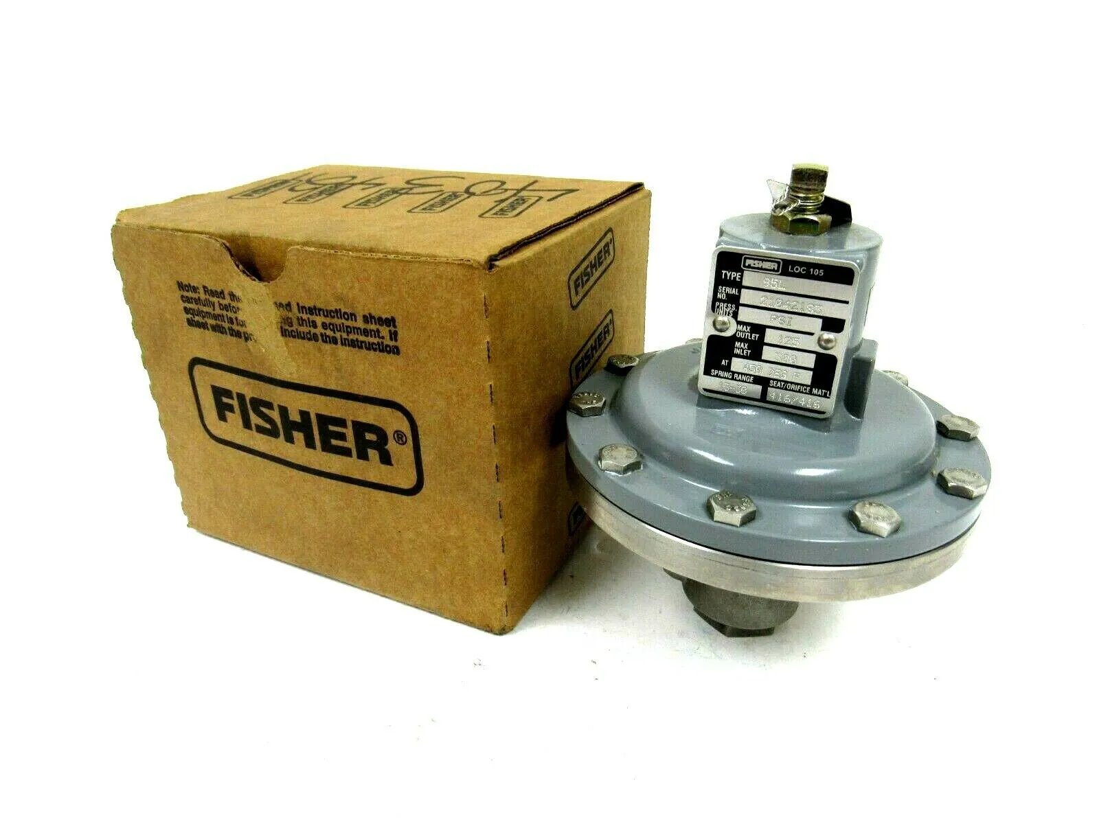 NEW FISHER 95L-1725-44443 PRESSURE REGULATOR 95L172544443
