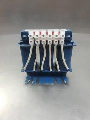 USED MTE RL-00402 3-Phase Reactor Transformer, 4/6A, 600V, 50/60Hz