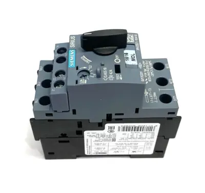 USED SIEMENS SIRIUS MOTOR PROTECTION CIRCUIT BREAKER SIZE S00