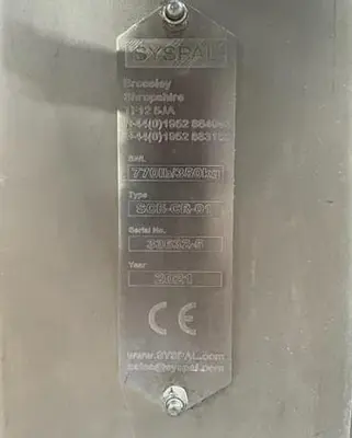 USED SYSPAL SINGLE COLUMN TIPPER