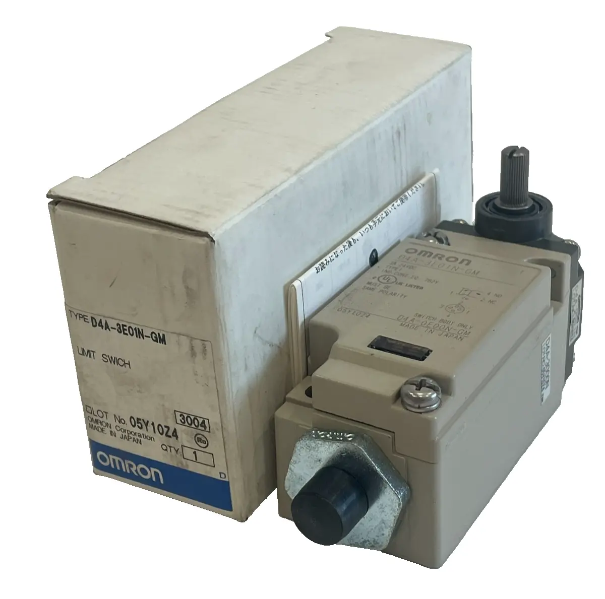 NEW OMRON D4A-3E01N-GM LIMIT SWITCH D4A3E01NGM
