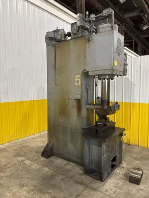 75 TON WILLIAMS & WHITE HYDRAULIC GAP FRAME PRESS 16" STROKE: STOCK #23566