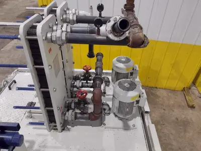 30 GPM ZYKLOMAT MODEL #AKBF-R CONTINUOUS FILTER COOLANT SYSTEM, WITH DRAG-OUT & TURBO-HKS CENTRIFUGE SEPERATOR: YOBRO #24734