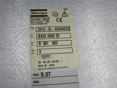 Used ATLAS COPCO _UNKNOWN_ Industrial Controls Texas US | OCO Industrial #1724107