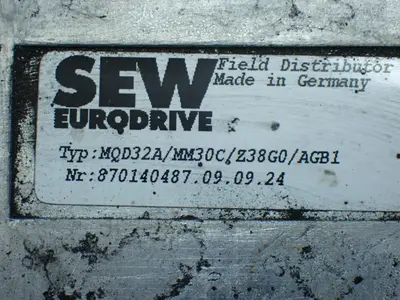 USED SEW EURODRIVE MQD32A/MM30C/Z38G0/AGB1