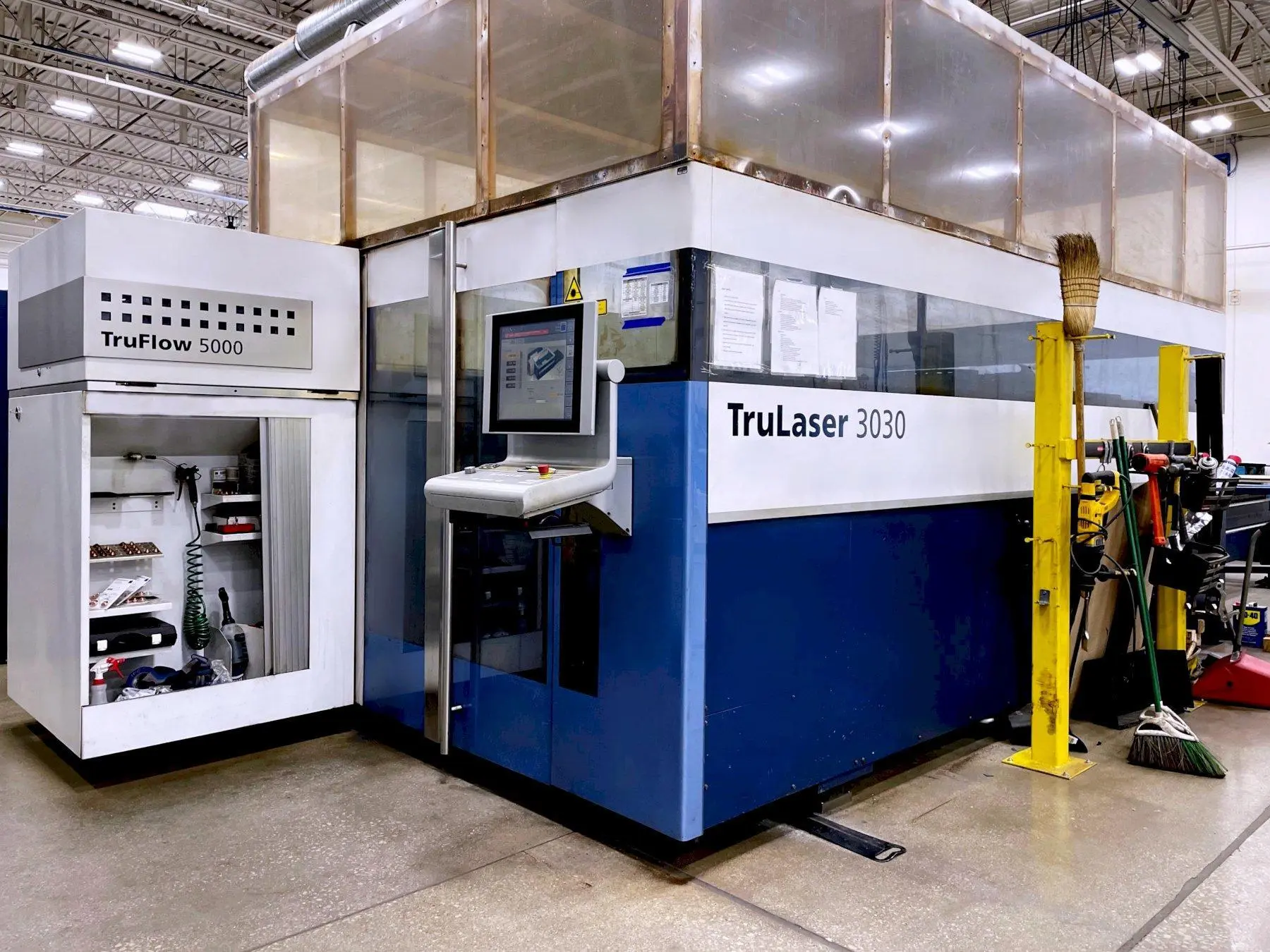 Used 2010 TRUMPF TRULASER 3030 Laser Cutters Illinois US | Machine Factory Outlet #1264122