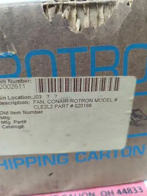 New | in-Stock COMAIR ROTRON 020188 Miscellaneous Equipment (Electrical & Power) | Surplus Asset Holdings #1197826