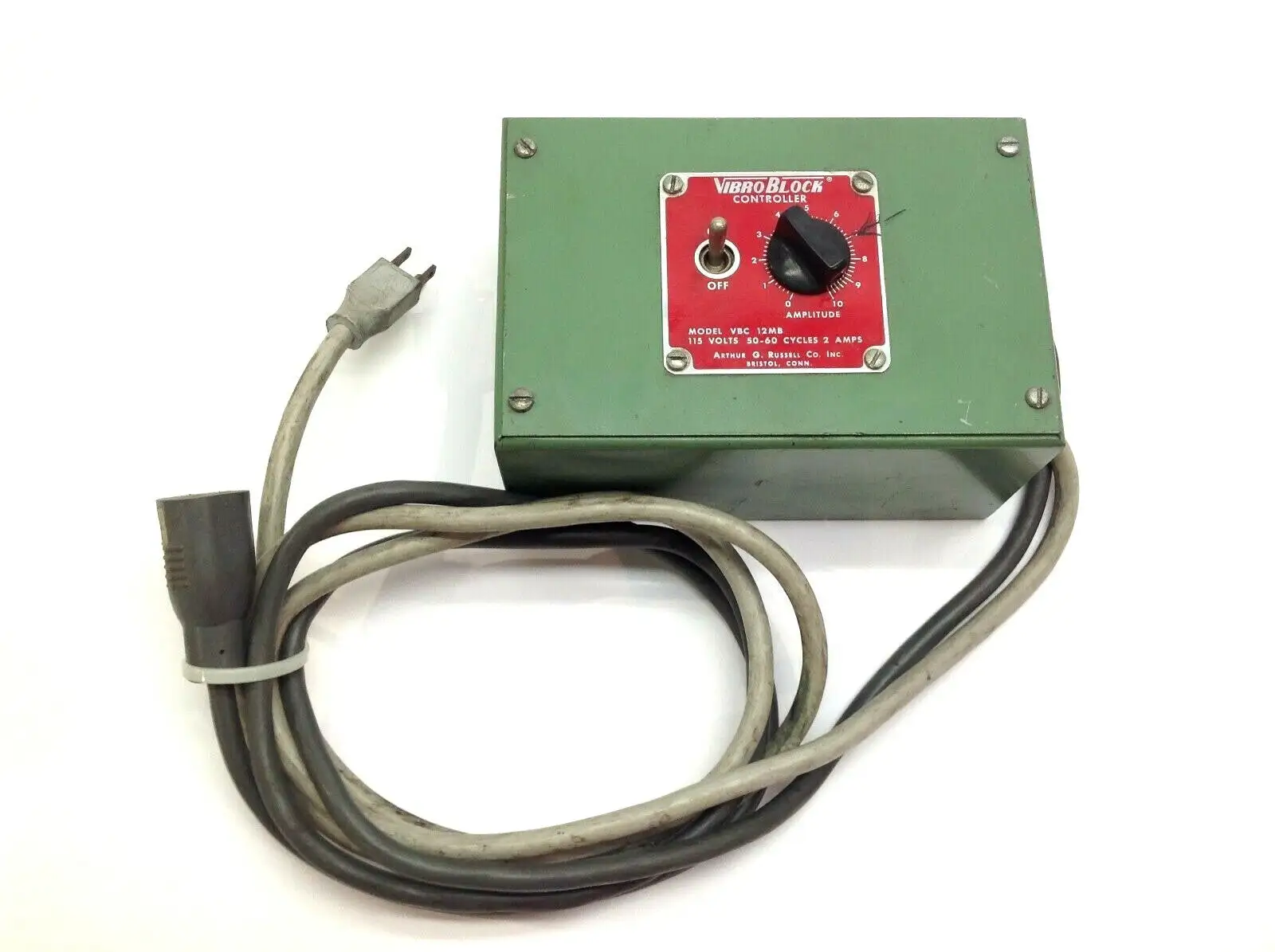 USED ARTHER G. RUSSELL VIBROBLOCK CONTROLLER