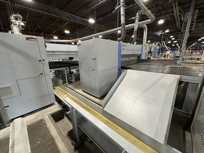 Homag CNC Angular Saw System w/ Automatic Loading & Unloading