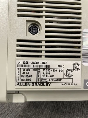 Used Allen-Bradley 1305-AA08A-HA2 Miscellaneous MRO California US | Davliegogo LLC #1709698