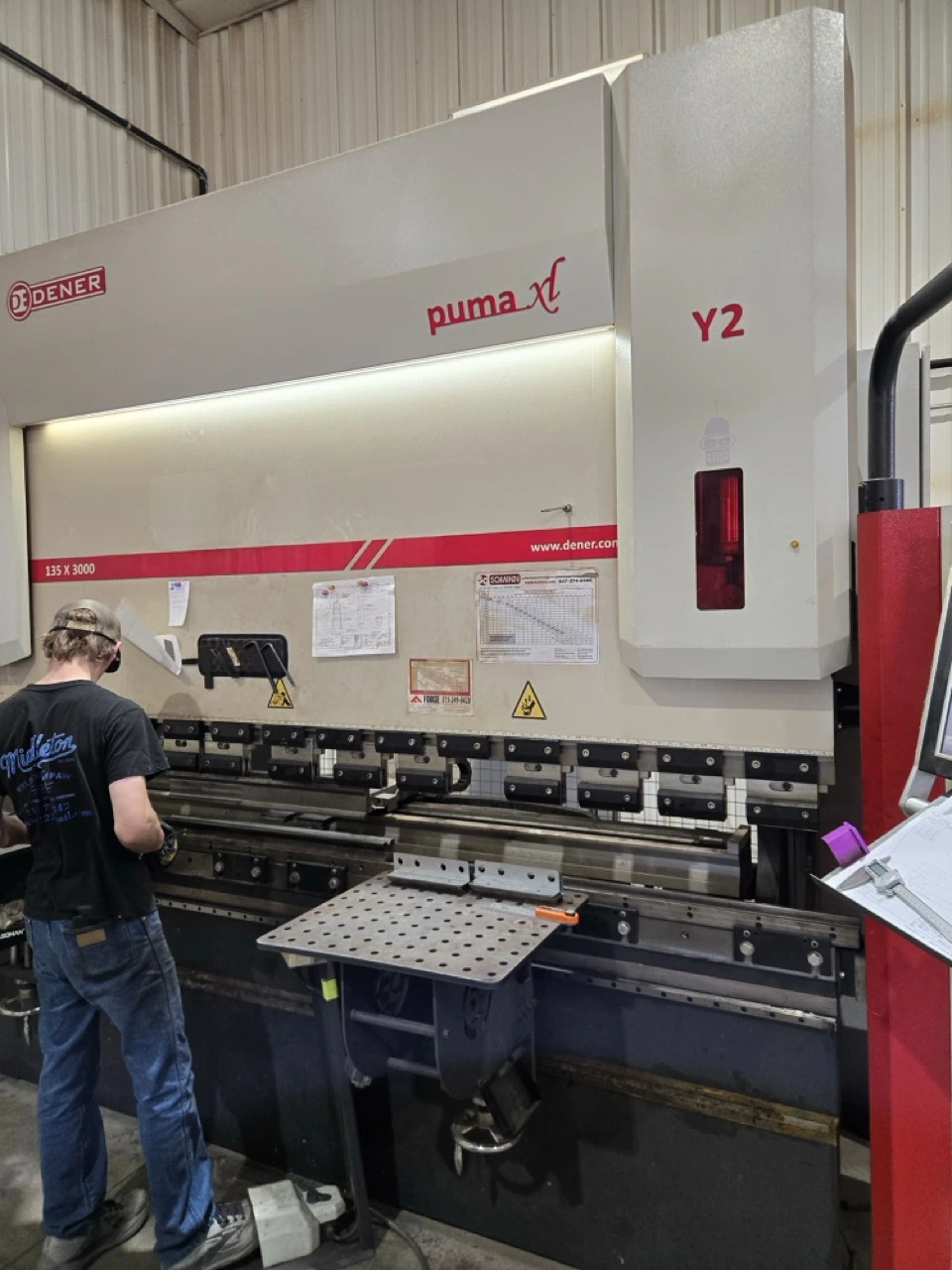 Used 2021 DENER PUMA Press Brakes Illinois US | Revelation Machinery #1493505