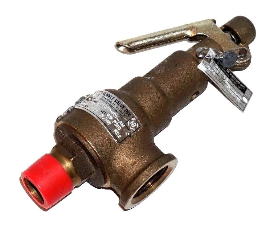 NEW KUNKLE 6010EDMD1-AM 3/4" RELIEF VALVE 75 PSI, 6010EDMD1AM