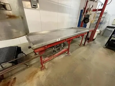 30" x 96" long stainless steel Cooling Table