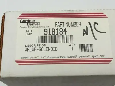 Asco Red Hat 8321G3 Solenoid Valve 1/4" NPT 3 Way 120V Coil