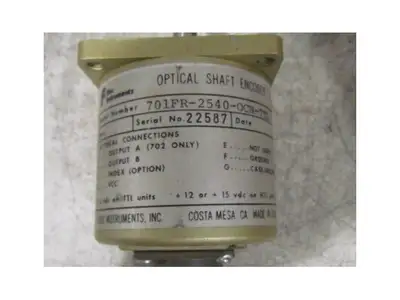 Disc Instruments 701FR-2540-OCN-TTL Optical Encoder
