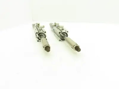 TA Systems TA-40CS Ultrasonic Plastic Welder Head Unit w/SMC Cylinder Lot of 2