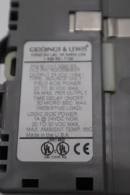 DANAHER MOTION M.1017.3095 R3 / M10173095 R3 GIDDINGS & LEWIS MODULE #6029