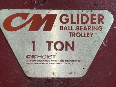 Used COLUMBUS MCKINNON CORP. GLIDER Material Handling (misc) Ohio US | HGR 24 #1506560