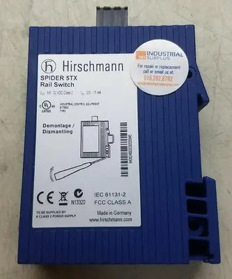 Used HIRSCHMANN _UNKNOWN_ Network Switches Michigan US | ND Industrial Surplus #1226988