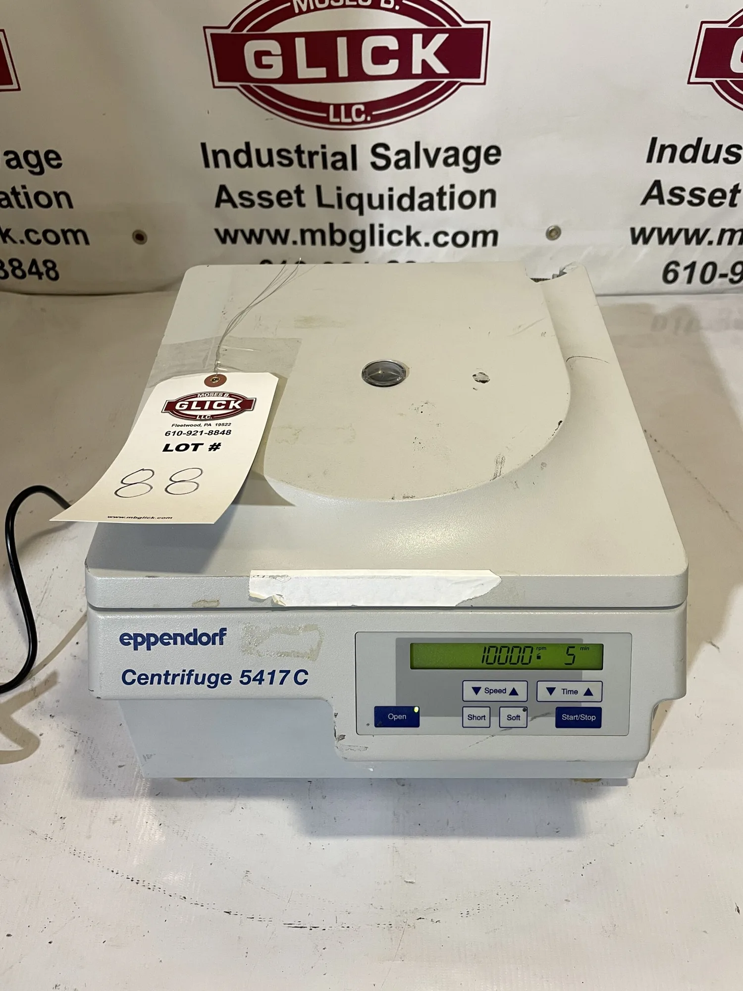 Eppendorf 5417C Laboratory Benchtop Centrifuge -Parts/Repair?