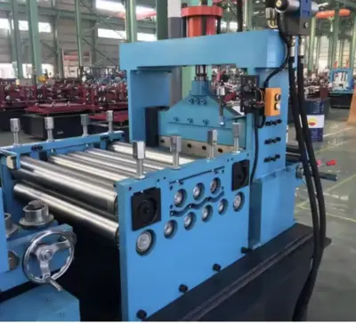 80/120-300 Full Automatic CZ Channel Stud Truck Purlin Profile Roll Forming Machine in China