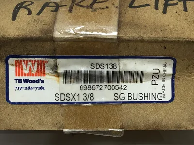 TB Wood’s SDSX1 Bushing Series PZU  3/8″