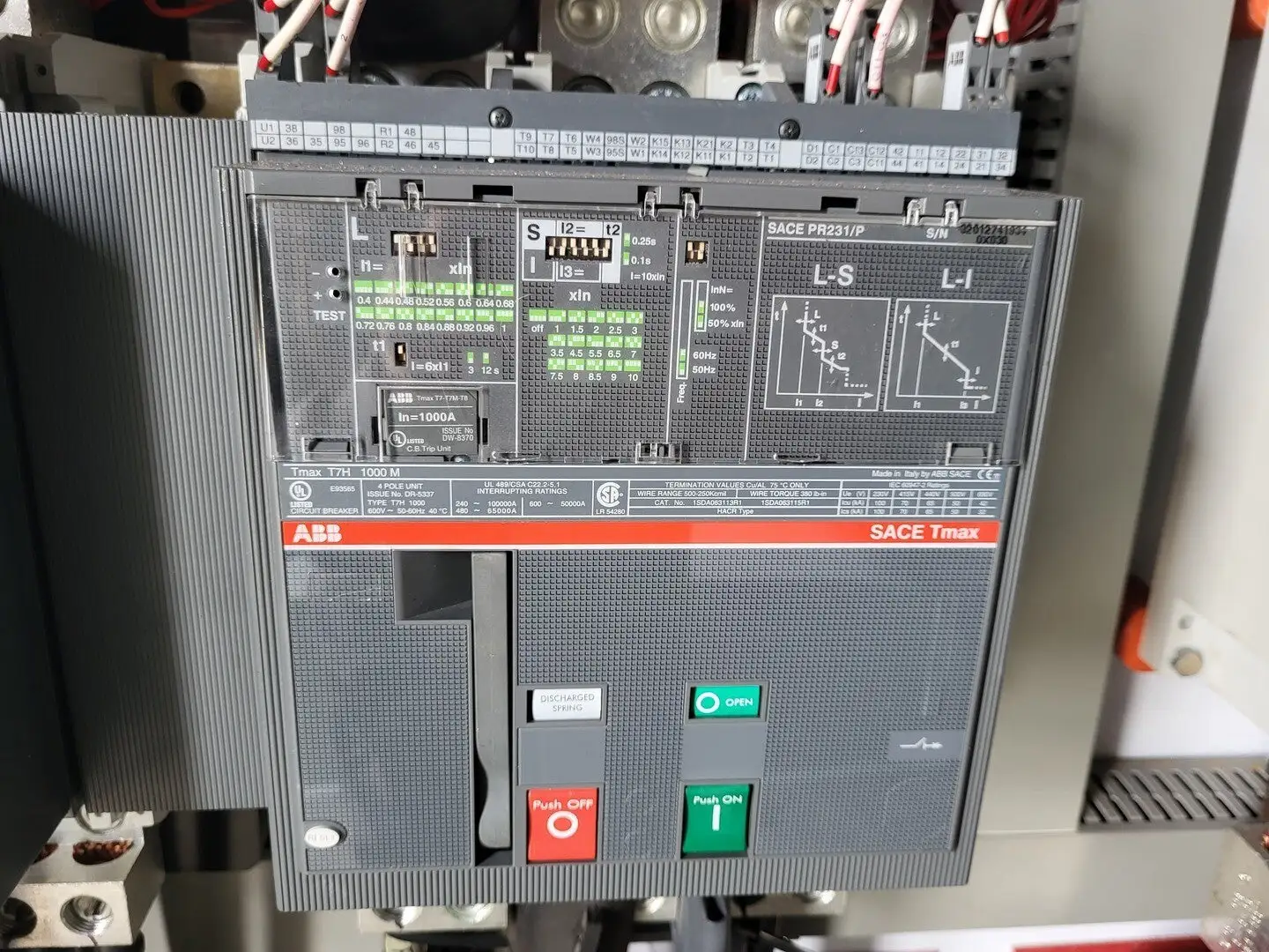 USED ABB TMAX T7H 1000M