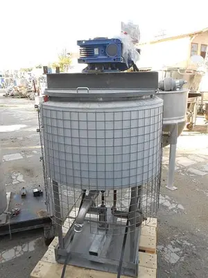 Tank, 55 Gallon, S/st, Jkt, Agit, 36" x 18", #S742128