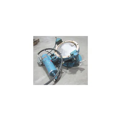 Used 12" Patterson-Kelley Co. Solids-Flow Stainless Butterfly Valve