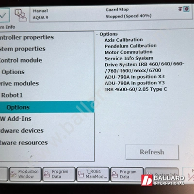 ABB IRB 4600-60/2.5 Complete Robot System w/ IRC5 Controller