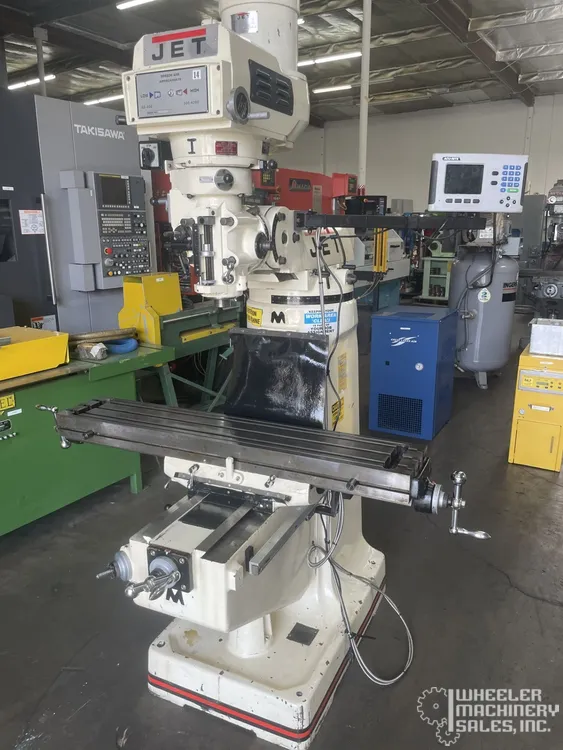 JET JTM-4VS MILLING MACHINES, VERTICAL | Wheeler Machinery Sales