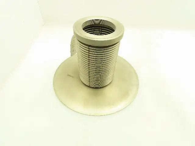 Bellows Safety Relief Valve Internal Part 6" Inlet 8" Outlet Stainless Belllow